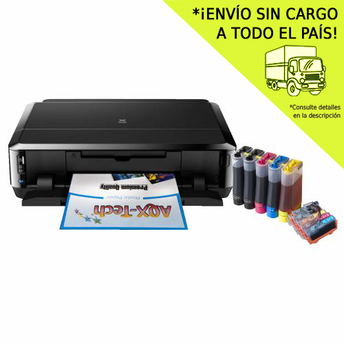 Impresora Canon IP7210 mas Sist Continuo AQX 500ml | Canon