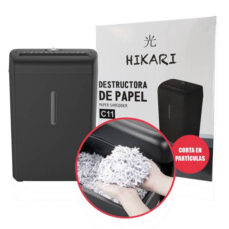 Destructora de Documentos Premium Hikari C11