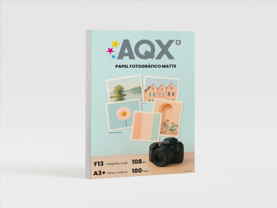 Papel Fotografico Matte A3+ 108grs por 100 Hojas AQX F13