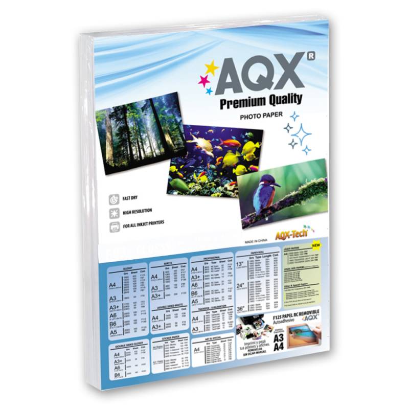 Papel de sublimacion A3+ 100grs por 100 Hojas AQX SUB04
