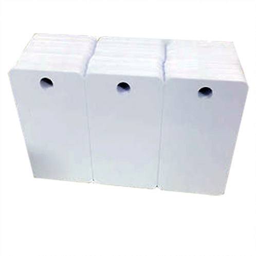 BLISTER Tarjeta PVC Inkjet Glossy 3 en 1 (tipo llaveros) TI-3 (230unid)