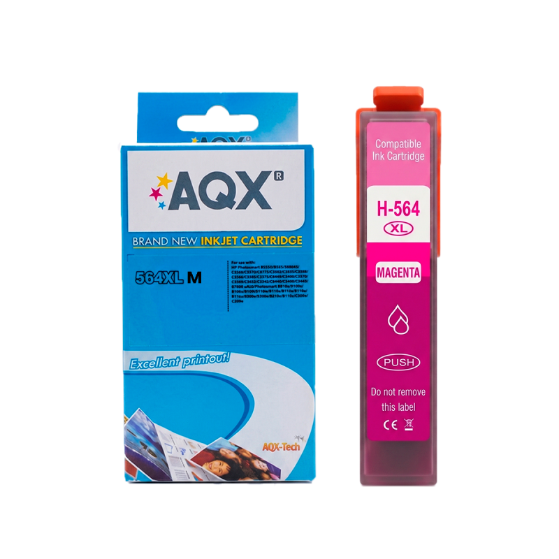 CARTUCHO ALTERNATIVO AQX-TECH 564 MAGENTA PARA HP