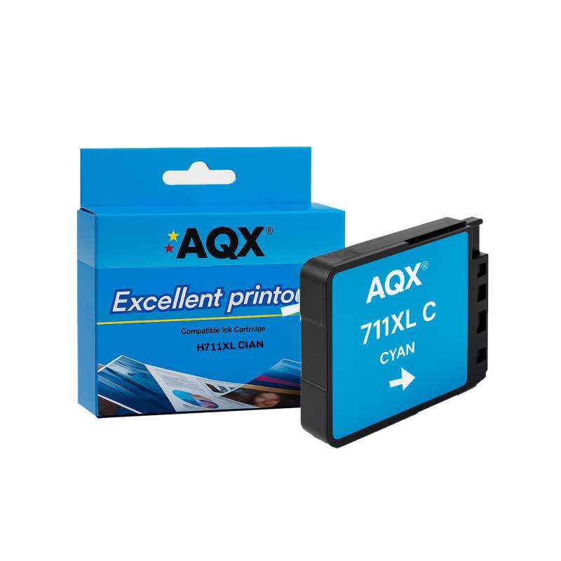 Cartucho Alternativo AQX-TECH 711C Cyan Para HP