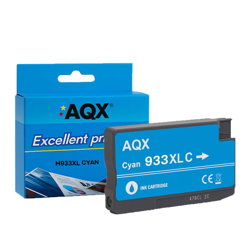 Cartucho Alternativo AQX-TECH 933XL Cyan Para HP