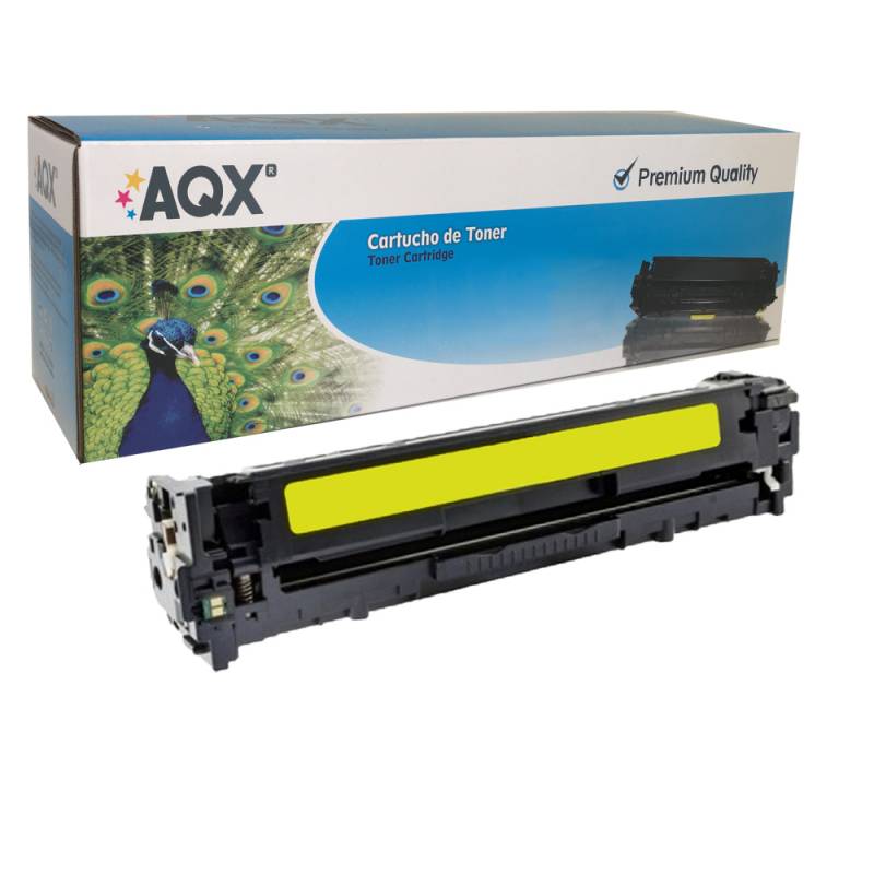 Toner Laser HP 414a Amarillo Alternativo AQX-TECH Sin Chip
