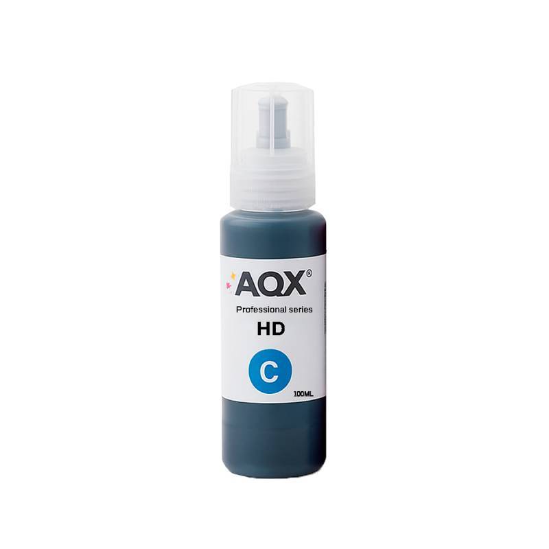Tinta AQX HD 100ml Litro Cyan P / HP GT52 GT53