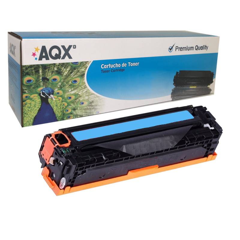 Toner Laser HP Color 541 / 321 Cian Alternativo AQX-TECH