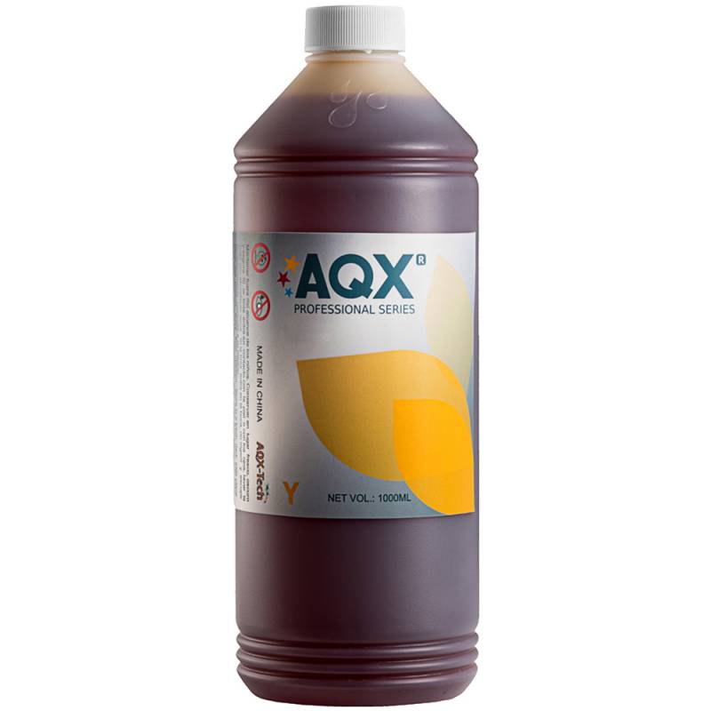 Tinta AQX H2 1 Litro Amarillo P / HP