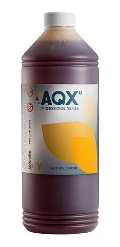Tinta AQX H1 1 Litro Amarillo P / HP 2 cart y sist orig.