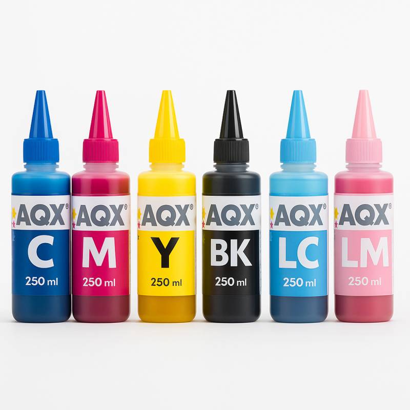 Combo Tinta AQX LE 1,5L para Epson 6 colores - Linea Profesional