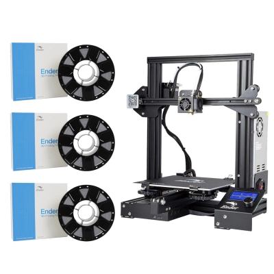 Impresora 3D Creality ENDER-3 PRO FDM + 3kg Filamento Creality