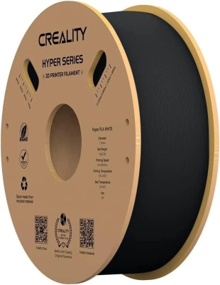 Filamento Creality Hyper-PLA Original Negro 1,75mm 1Kg