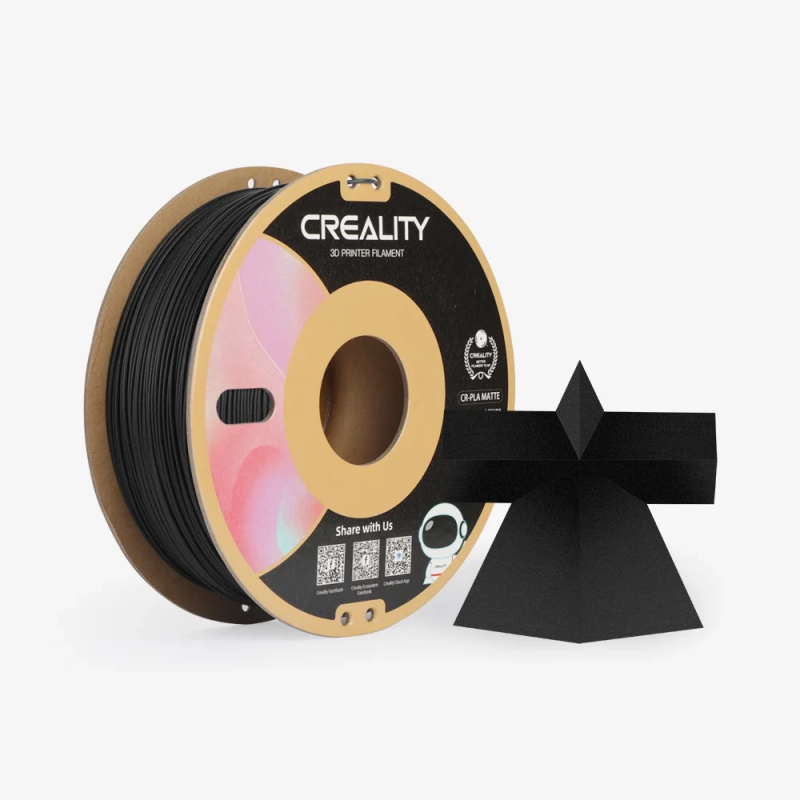 Filamento Creality CR-PLA Original Negro Matte 1,75mm 1Kg