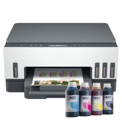 Impresora HP Multifuncion Ink Tank 720 + 1L Tinta Aqx