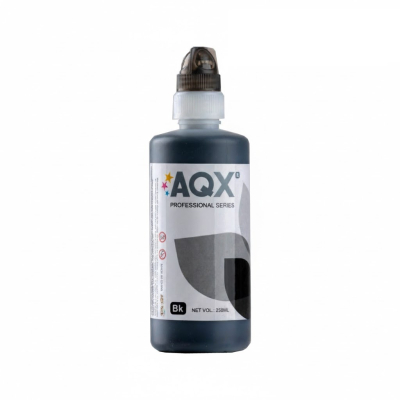 Tinta AQX para Epson por 250ml Negro para Monocromaticas - PICO LLAVE VERTEDOR