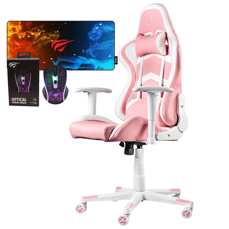 Combo Gamer 11: Silla GM20P + Mouse + Pad MP845