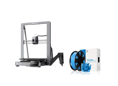Impresora 3D Creality ENDER-3 V3 PLUS + Filamento Azul 1kg 1,75mm