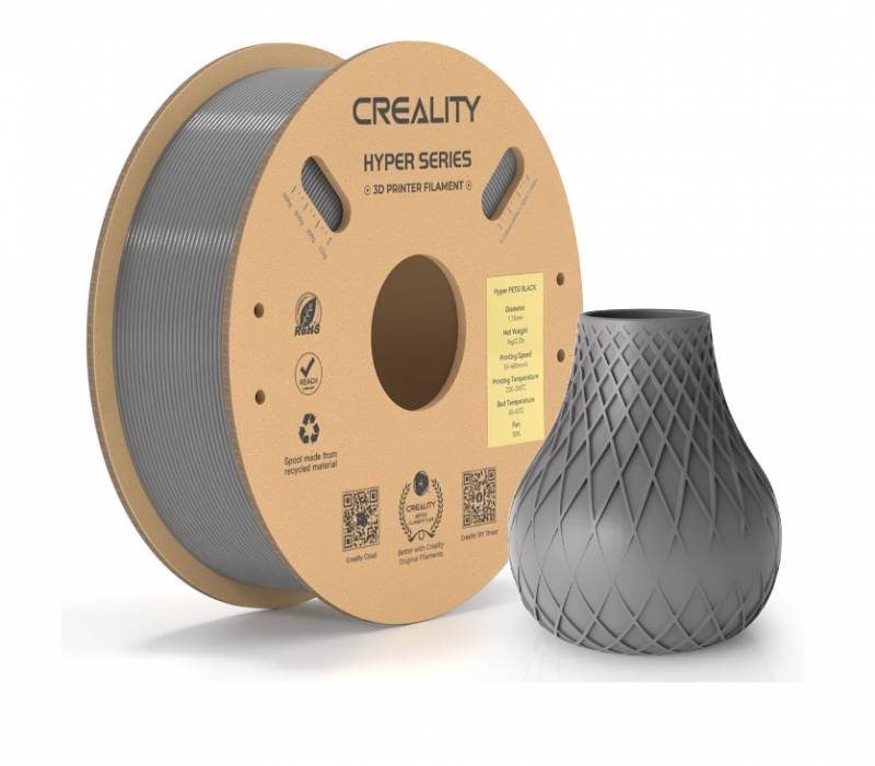Filamento Creality Hyper-PETG Original Gris 1,75mm 1Kg