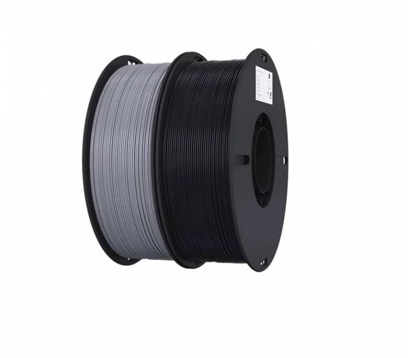 Pack Filamento Creality Ender Por 2Kg Negro+Gris 1,75mm