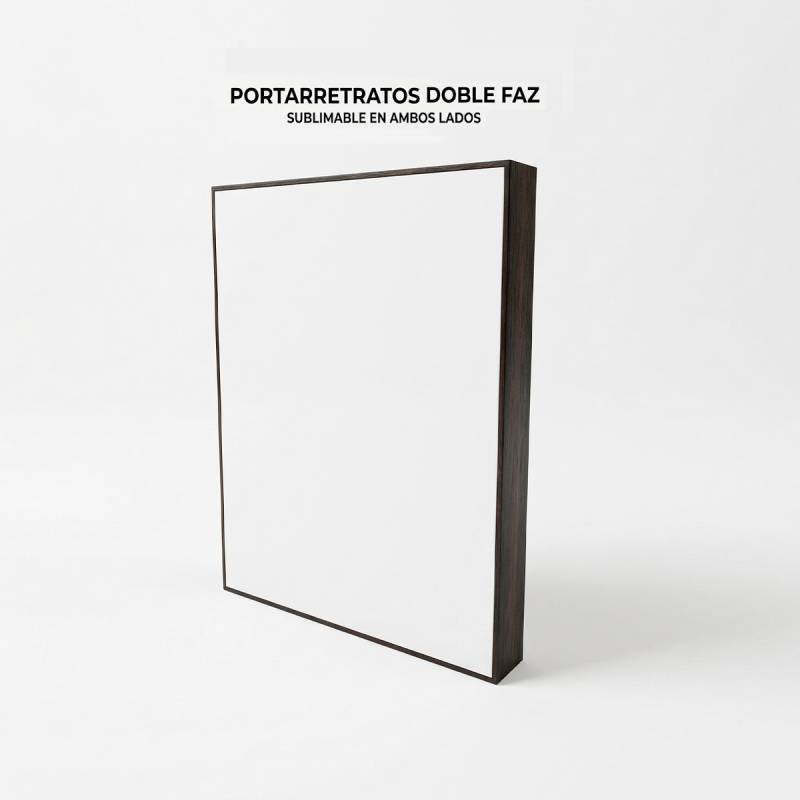 Portaretrato de Aluminio Sublimable Doble Faz 150x200mm