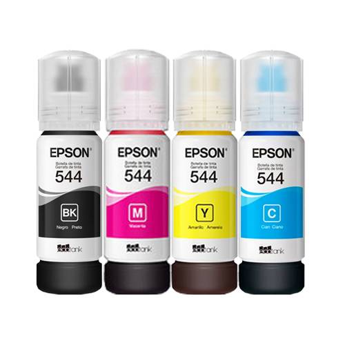 Combo Tinta Original Epson T544 Por 4 Colores