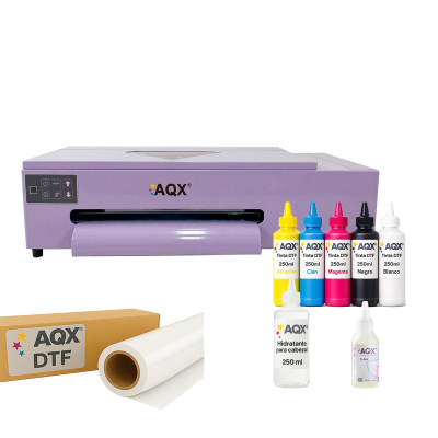 Impresora DTFL8050R A3 + 1,5L Tintas + 50 Pet Film + 250ml Cleaner + 250ml Líquido Hidratante