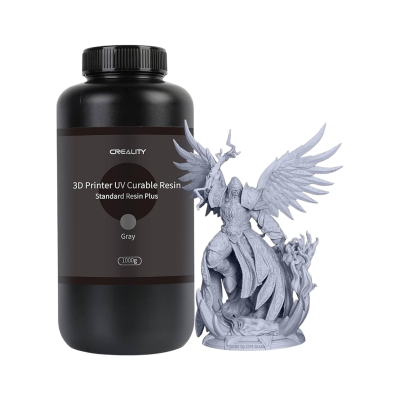 Resina Standard PLUS Creality 3D por 1 KG Gris
