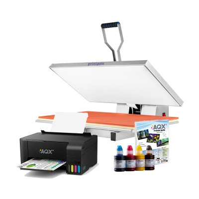 ESTAMPADORA 40X60 CM PRINTGATE EST-91 + IMPRESORA L3250 + KIT SUBLIMACION