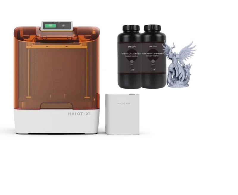 Impresora 3D Creality Halot X1 Combo + 2kg Resina Gris Creality