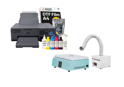 KIT Impresora AQX A4 DTF-PRO8050 + Horno para curado + Maquina Purificadora de aire