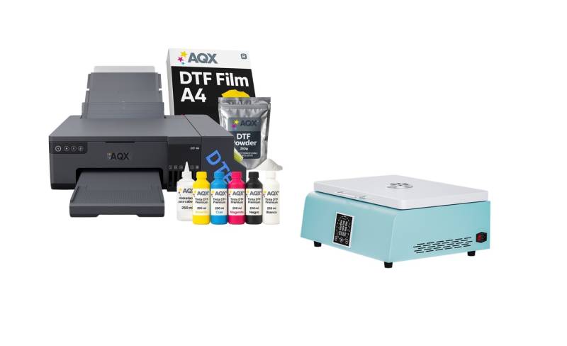 KIT Impresora AQX A4 DTF-PRO8050 + Horno para curado