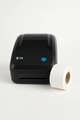 Impresora de Etiquetas G&G TD 403t BLUETOOTH-WIFI + Rollo de Etiquetas Termicas 80x50