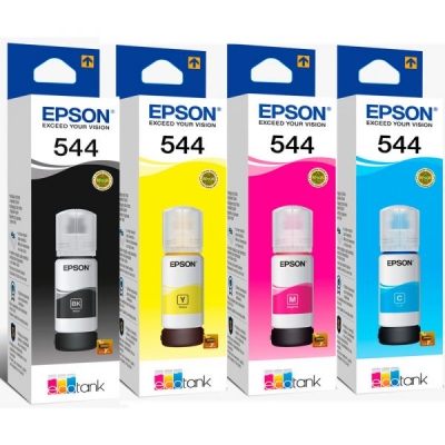 Combo Tinta Original Epson T544 Por 4 Colores EN CAJA
